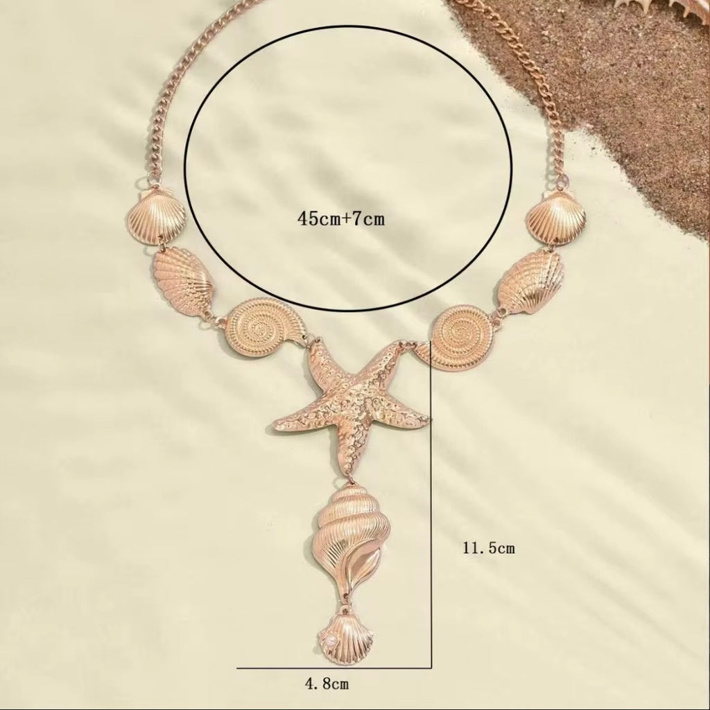 Sara Golden Necklace