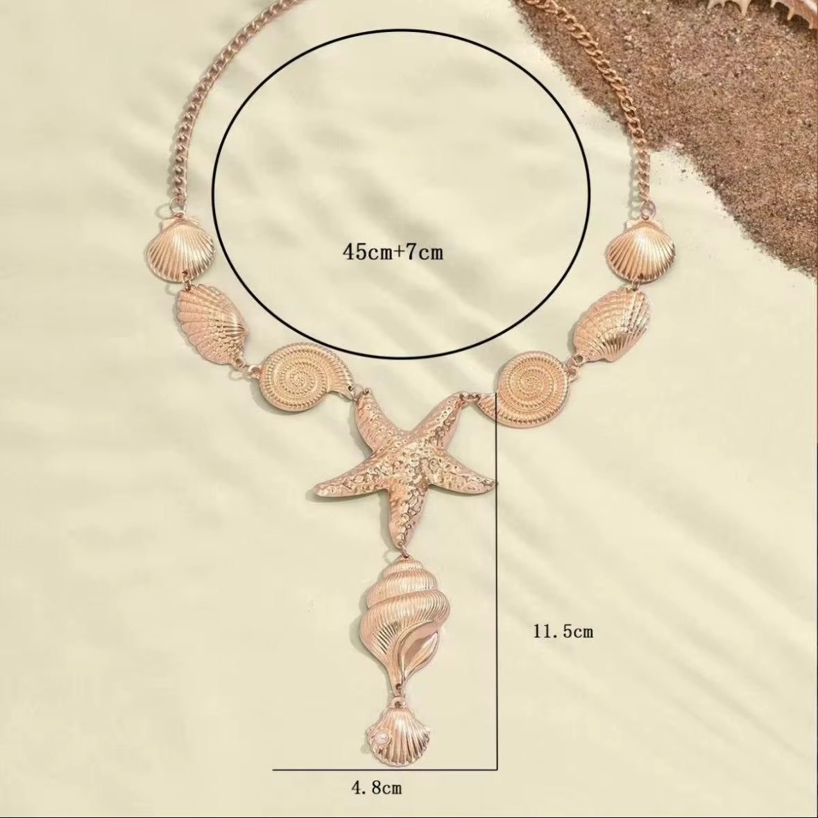 Sara Golden Necklace