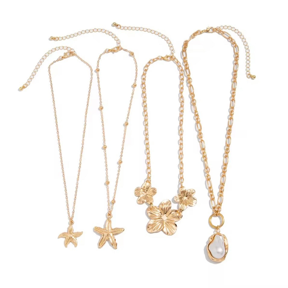 Lucia Starfish Pearl Pendant Necklace Baroque
Pearls & Seashell Charm Oceanic Elegance
Y2K Necklace Jewelry Gift for Women