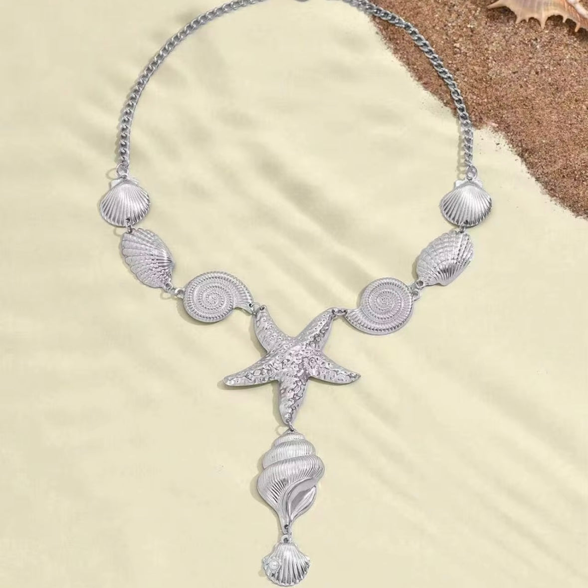 Sara Silver Necklace